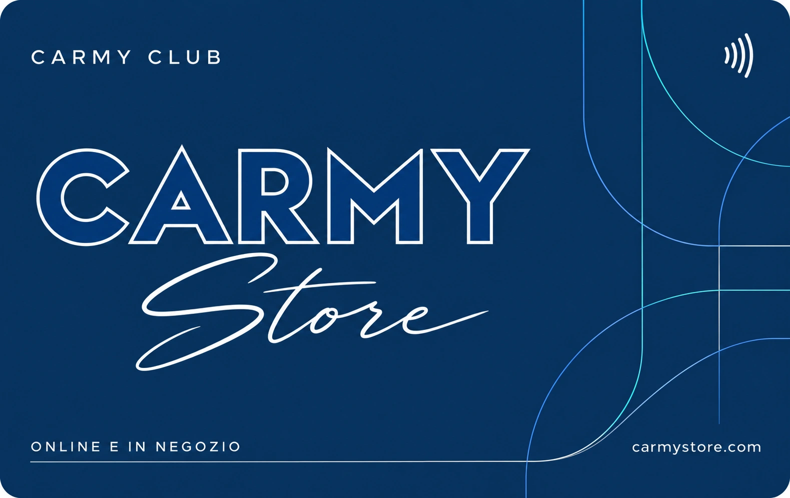 Tessera Carmy Club: Carmy Store, online e in negozio